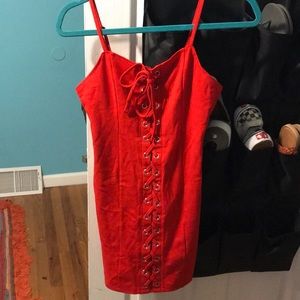 Red forever 21 mini dress 🎊
